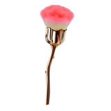 Maxbell Loose Powder Brush Rose Soft Face Brush Powder Brush for Makeup Powder Blush style D