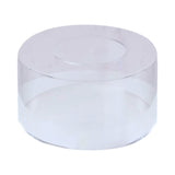 Maxbell Acrylic Cylinder Display Riser Round Decor Fillable Tabletop for Wedding 25CM