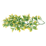 Maxbell Natural Looking Reptile Plants Terrarium Tanks Plastic Leaves Plants Decor S