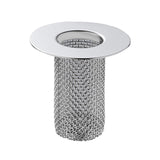 Maxbell Floor Drain Filter Stainless Steel Anti Clogging Bathtub Mesh Basket Filter Fit 29mm-53mm Short