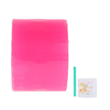 Maxbell Double Sided Tape Reusable Bubble Balloons Blowing Tape for Pinch Toy Making Pink 100cmx5cm