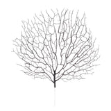 Max Artificial Coral Branch Decorative Tree Dried Plants Branches Decor Black