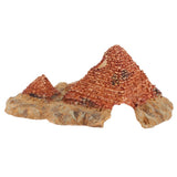 Max Reptile Hiding Cave Fish Tank Landscape Ornament for Reptile 29x19.5x25.5cm