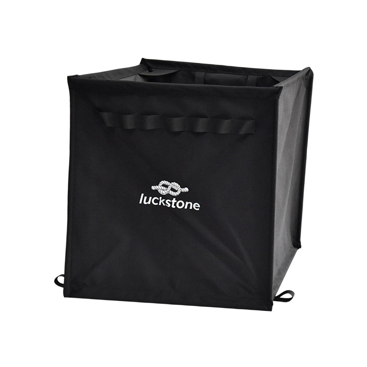 Maxbell Throw Line Bag Basket Foldable Rock Climbing Rope Bag for Outdoor BBQ Hiking Black