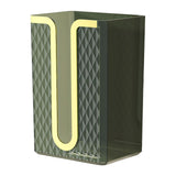 Maxbell Tissue Box Rectangle Decorative Multipurpose for Hotel Dorm Restaurant Green
