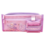 Maxbell Pencil Cases Pen Storage Bags Pouch School Stationery Supplies Purple