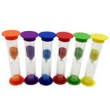 Maxbell 6pcs Kitchen Cooking Baking Sand Timer Set Reading Hourglass  1 Minute