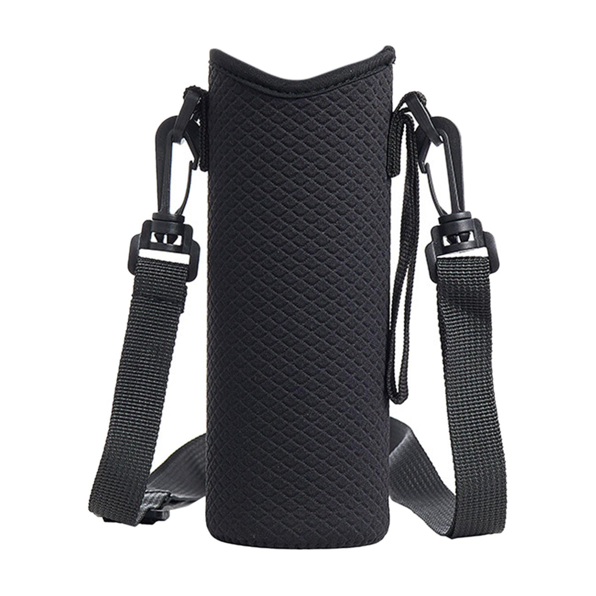 Maxbell Detachable Kettle Pouch Holder Neoprene Water Bottle Carrier for Camping Black