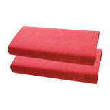 Maxbell 2Pcs Dragon Boat Paddle Seat Pad Paddle for Race Training Rowing Tools Kayak Red