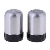 Maxbell 2pcs Stainless Steel Spice Shaker BBQ Condiment Seasoning Box Dispenser 5 Holes S