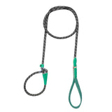 Maxbell Dog Training Leash Comfortable Handle Portable Slip Leads for Dogs Dog Chain Green