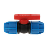 Max PE plastic valve - straight valve - plastic & steel core 25mm Plastic Core