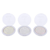 Maxbell 3pcs Gorgeous Bronze Highlighting Powder Contours Kit Bronzer Eyeshaow A