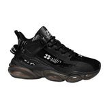 Maxbell Fashion Men's Athletic Sneakers Walking Shoes for Outdoor Jogging Sports 39 Black