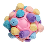 Maxbell Dog Sniff Ball Increase IQ Portable Puppy Playing Soft Dog Slow Feed Ball Style A