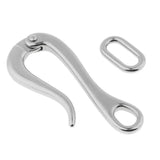 Max 4"/6" Stainless Steel Pelican Hook Fit for Marine Boat Guard Rail 98mm