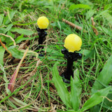 Max 2Pcs Mini Retro Street Lamp Cute Hand-Painted Streetlight for Dollhouse 12