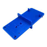 Maxbell Hinge Drilling Jig Hole Guide Woodworking Tools for Cupboard Frame Blue