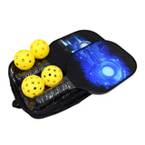 Maxbell Set of 2 Professional Pickleball Paddles 4 Balls and Storage Bag for Player