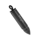 Maxbell Stainless Steel Bullet Shape Cross Cremation Urn Memorial Pendant wife