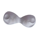 Maxbell Bra Pads Inserts Breast Lifter Washable Comfortable for Bikini Top Swimwear  28cm White