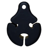 Maxbell Fishing Pole Binding Clip Comfortable Outdoor Fishing Fishing Rod Fixed Ball Black