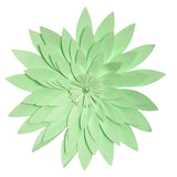 Max Handcrafted Flowers Artificial Flower Paper Flower Wall Decor Light Green