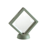 Maxbell 3D Floating Display Case Compact Organizer Box for Rings Storefront Bracelet 7cmx7cm