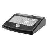 Max 1pc LED Outdoor Solar Wall Light Motion Sensor Solar Lamp Black  White Light