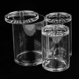 Maxbell Clear Acrylic Cotton Swab Cosmetic Makeup Case Storage Holder Box G