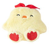 Maxbell Soft Plush Cat Catnip Toy Kitten Small Animal Doll Pillow Promote Exercise 11x11.5cm Chick