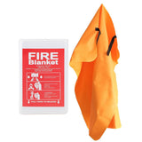 Maxbell Fiberglass Safety Fire Blanket Emergency Survival Flame Retardant 1x1m b