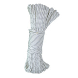 Maxbell GLOW IN THE DARK REFLECTIVE ROPES 31M TENT CAMPING ROPE White