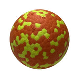 Maxbell Interactive Dog Toys Ball Throwing to Fetch and Play Park Dog Chew Toys Green Orange 3inch