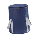 Maxbell Dormitory Foot Bath Basin Outdoor Basin Foldable for Outgoing Dark blue