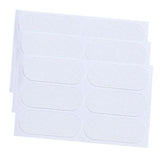 Maxbell Cosmetic Ear Stickers Sweatproof Waterproof Transparent for Parties Styling 18pcs