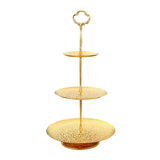 Maxbell Cake Stand Storage Tray Dresser Organizer Cosmetic Rack for Kitchen Desktop 3 Tier