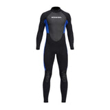 Maxbell Diving Suit Full Length 3mm UV Protection for Women Mens Men L Blue