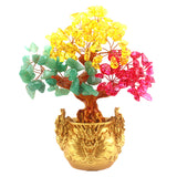 Max Crystal Money Tree Bring Wealth Luck Home Decor Birthday Gift 18cm A