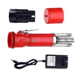 Maxbell Powerful Fish Scaler Fish Scale Remover Fish Cleaning Tools for Hotel Home Red