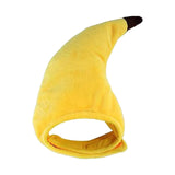 Maxbell Cute Banana Cats Costume Hat Soft Pet Ears Warm Hats Outdoor Holiday Walking