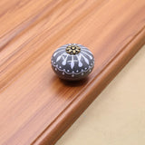 Maxbell Ceramic Cabinet Knobs Drawer Furniture Hardware Door Pull Handle Grey