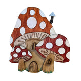 Maxbell Miniature DIY Fairy Door Statue Sculpture Figurines for Easter Lawn Yard Style A
