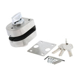 Max Maxb 304 Stainless Steel Antitheft Security Glass Door Lock for 10-12mm Thickness