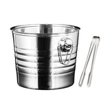Maxbell Ice Bucket with Ice Clip with Carry Handle for Home Picnics for Party Home 7L
