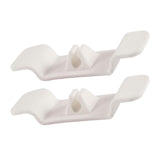 Maxbell Cable Holder Cord Wrapper Cord Organizer for Cables Storage white 2pcs