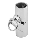 Maxbell Marine Swivel Coupling Tube Folding Deck Hinge Mount Boat Deck Hinge Yacht Diameter 22mm