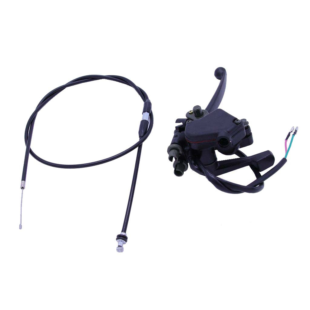 Maxbell Thumb Throttle with Dual Brake Lever Assy for 50cc 90cc 150cc 250cc ATV Quad