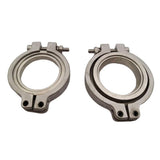 Maxbell V Band Clamp Set Kit with Screws Nuts and Seals Fit for TiAL 44mm Wastegate