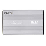 Max USB3.0 Hard Disk Box Case USB SATA SSD HDD External Enclosure 2.5inch Silver